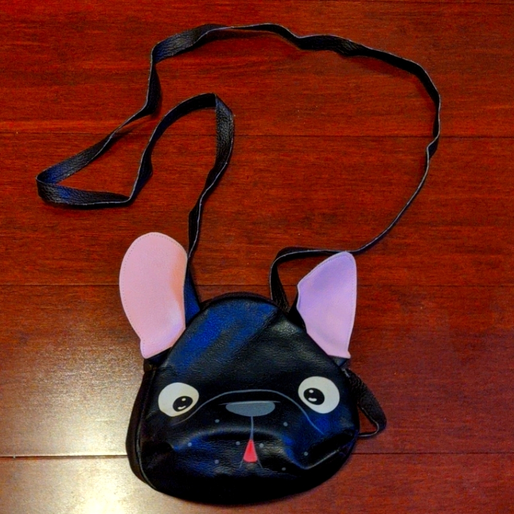 Super cute boston terrier cross body bag